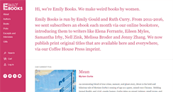 Desktop Screenshot of emilybooks.com
